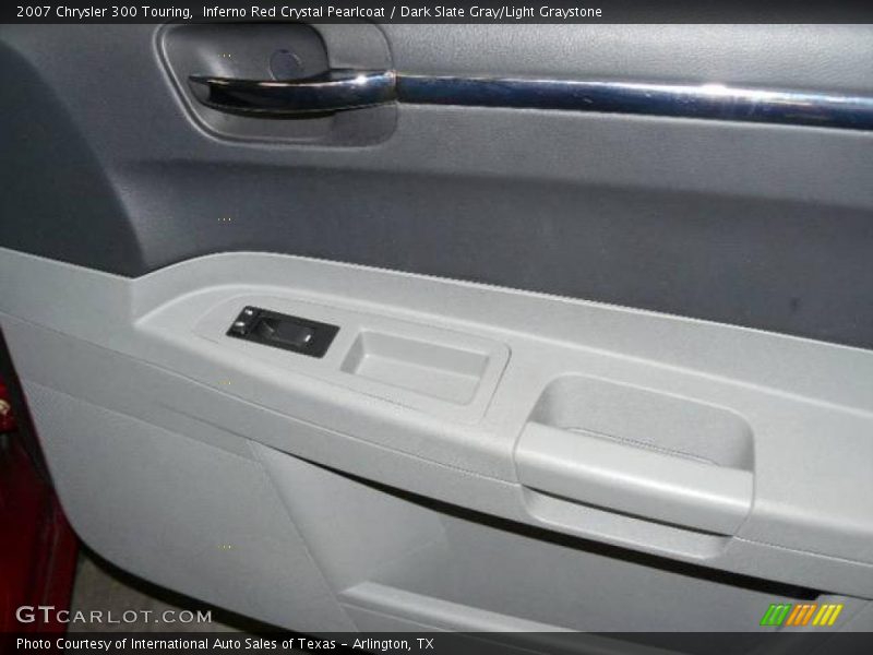 Inferno Red Crystal Pearlcoat / Dark Slate Gray/Light Graystone 2007 Chrysler 300 Touring