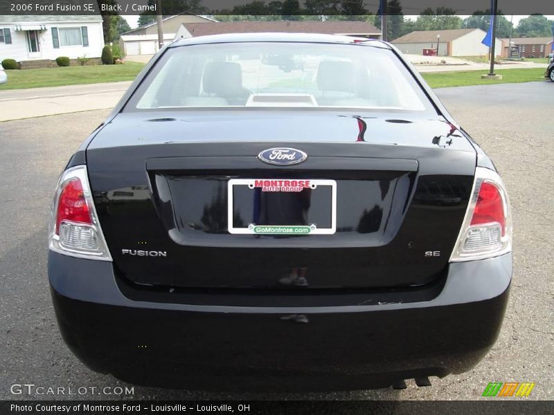 Black / Camel 2006 Ford Fusion SE