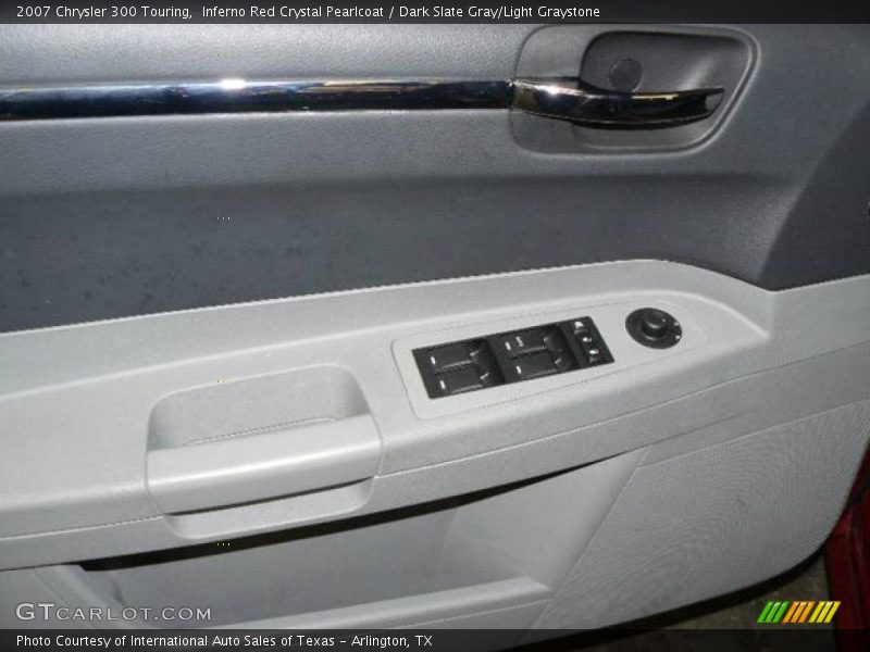 Inferno Red Crystal Pearlcoat / Dark Slate Gray/Light Graystone 2007 Chrysler 300 Touring