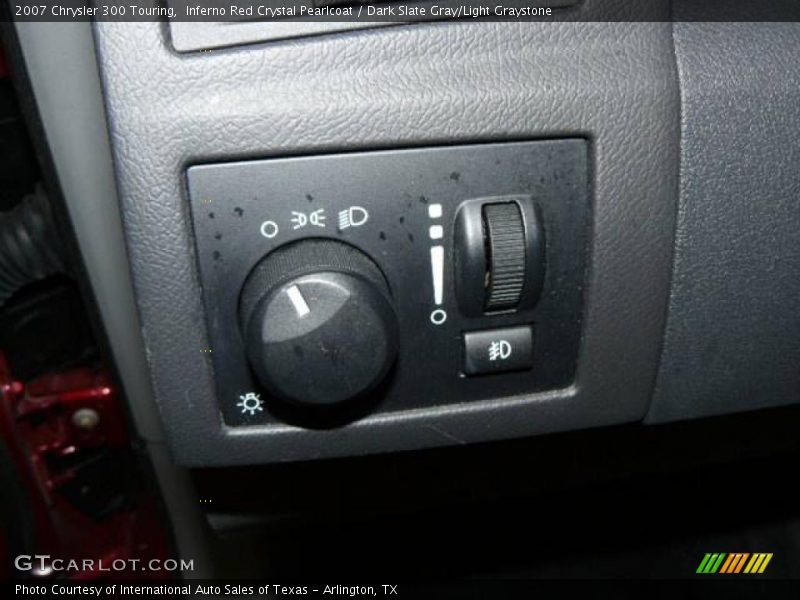 Inferno Red Crystal Pearlcoat / Dark Slate Gray/Light Graystone 2007 Chrysler 300 Touring