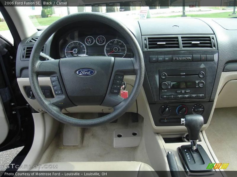 Black / Camel 2006 Ford Fusion SE