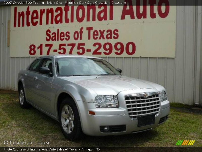 Bright Silver Metallic / Dark Slate Gray/Light Graystone 2007 Chrysler 300 Touring