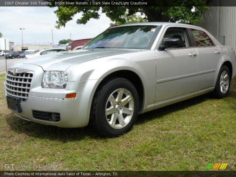 Bright Silver Metallic / Dark Slate Gray/Light Graystone 2007 Chrysler 300 Touring