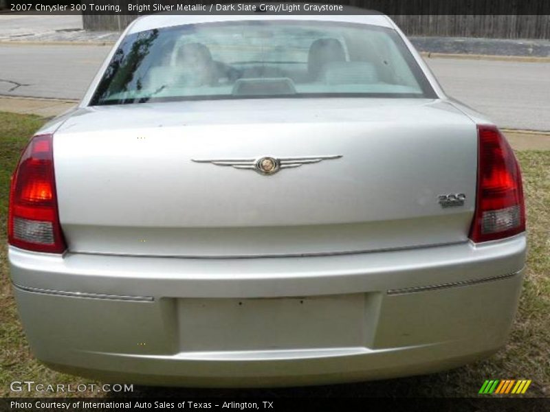 Bright Silver Metallic / Dark Slate Gray/Light Graystone 2007 Chrysler 300 Touring