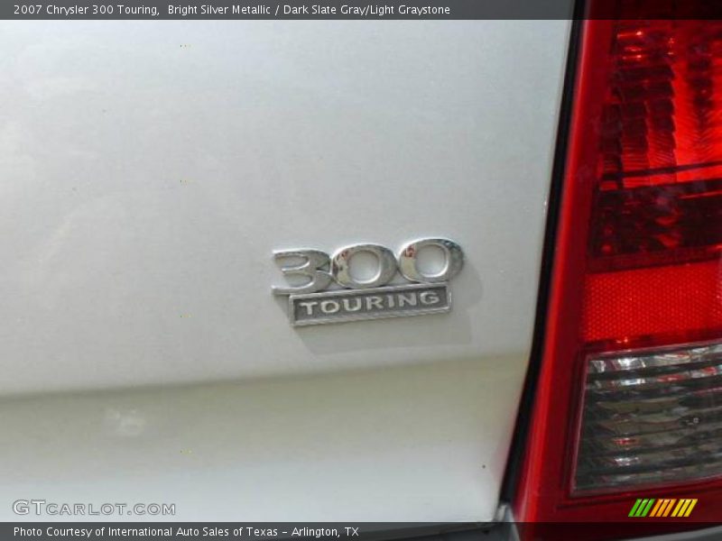 Bright Silver Metallic / Dark Slate Gray/Light Graystone 2007 Chrysler 300 Touring