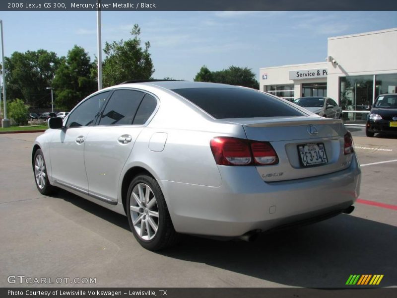 Mercury Silver Metallic / Black 2006 Lexus GS 300