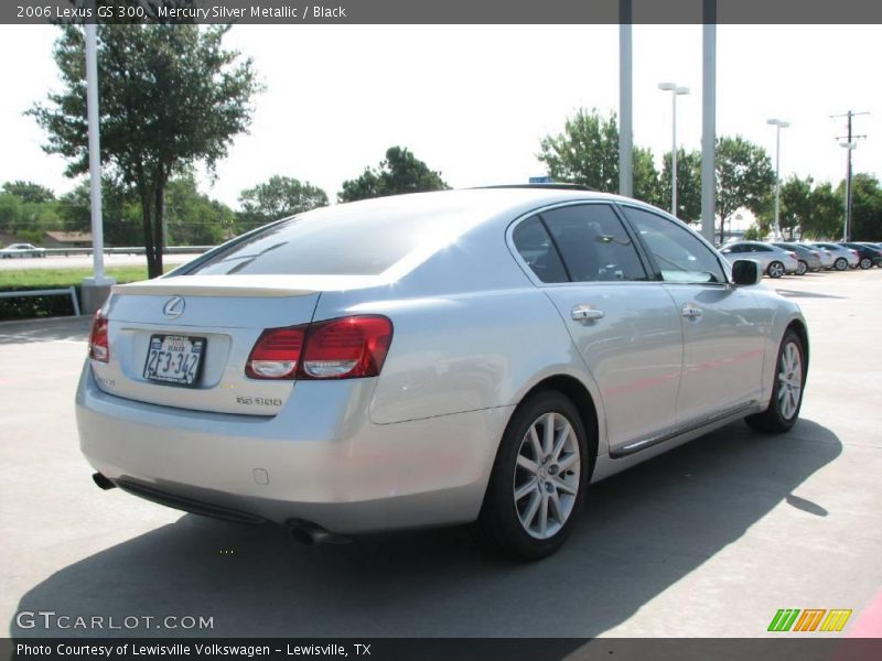 Mercury Silver Metallic / Black 2006 Lexus GS 300