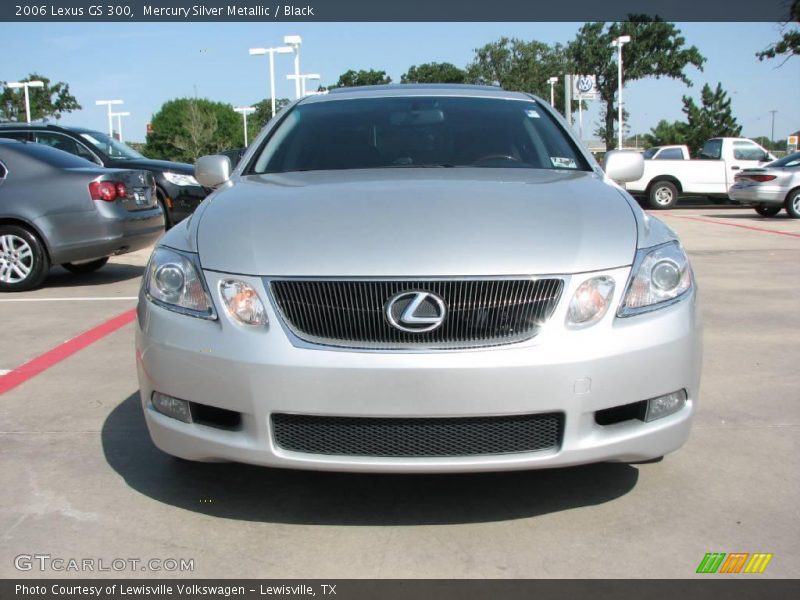 Mercury Silver Metallic / Black 2006 Lexus GS 300