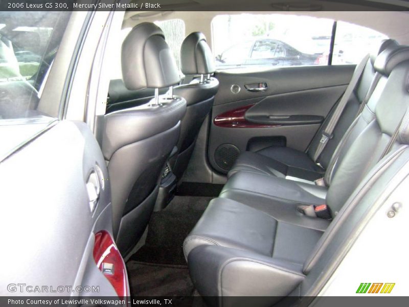 Mercury Silver Metallic / Black 2006 Lexus GS 300
