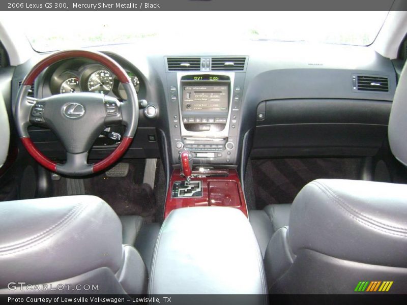 Mercury Silver Metallic / Black 2006 Lexus GS 300