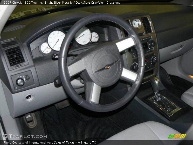Bright Silver Metallic / Dark Slate Gray/Light Graystone 2007 Chrysler 300 Touring