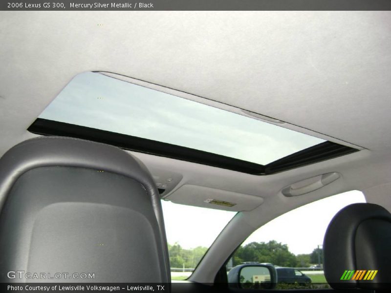 Mercury Silver Metallic / Black 2006 Lexus GS 300