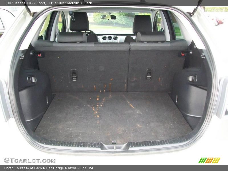 True Silver Metallic / Black 2007 Mazda CX-7 Sport