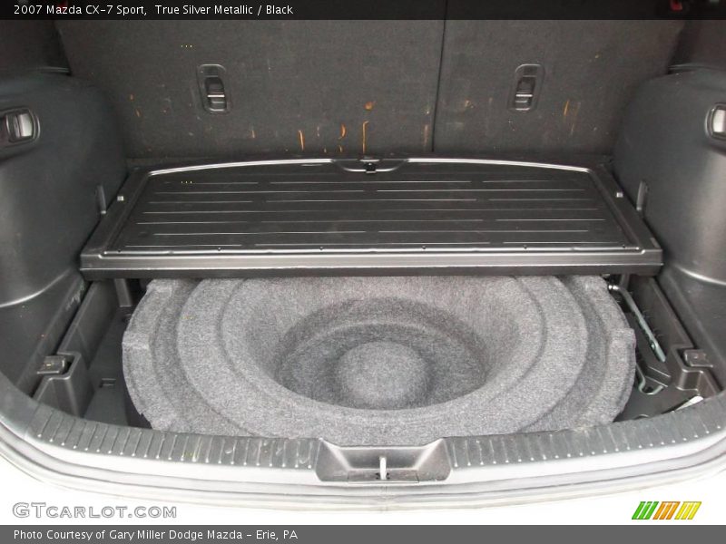 True Silver Metallic / Black 2007 Mazda CX-7 Sport