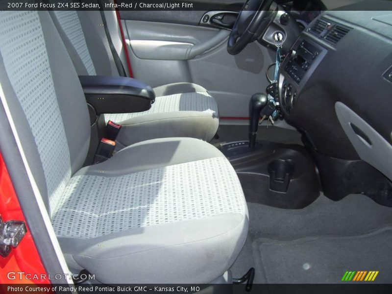 Infra-Red / Charcoal/Light Flint 2007 Ford Focus ZX4 SES Sedan