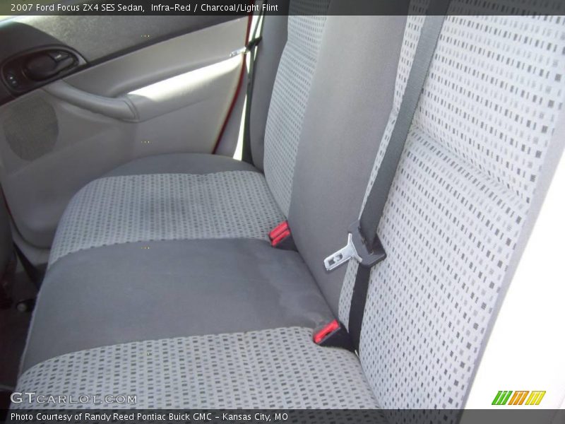 Infra-Red / Charcoal/Light Flint 2007 Ford Focus ZX4 SES Sedan