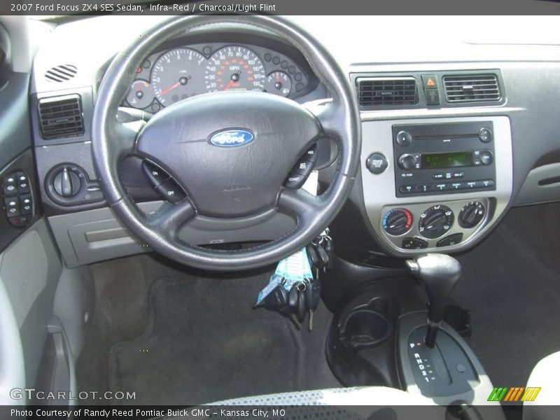 Infra-Red / Charcoal/Light Flint 2007 Ford Focus ZX4 SES Sedan