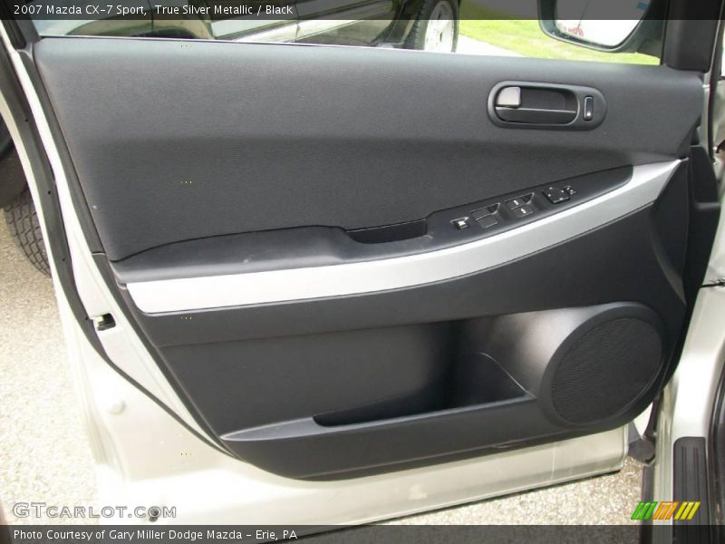 True Silver Metallic / Black 2007 Mazda CX-7 Sport
