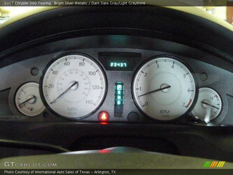 Bright Silver Metallic / Dark Slate Gray/Light Graystone 2007 Chrysler 300 Touring