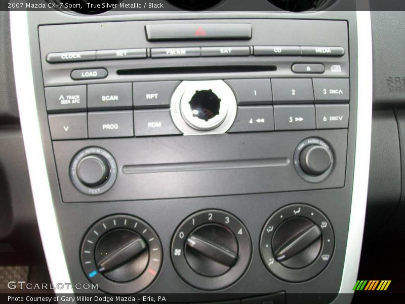 True Silver Metallic / Black 2007 Mazda CX-7 Sport
