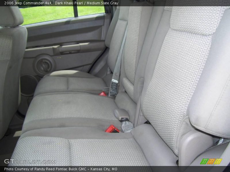 Dark Khaki Pearl / Medium Slate Gray 2006 Jeep Commander 4x4