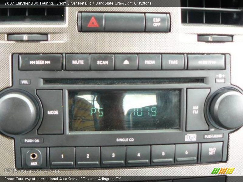 Bright Silver Metallic / Dark Slate Gray/Light Graystone 2007 Chrysler 300 Touring