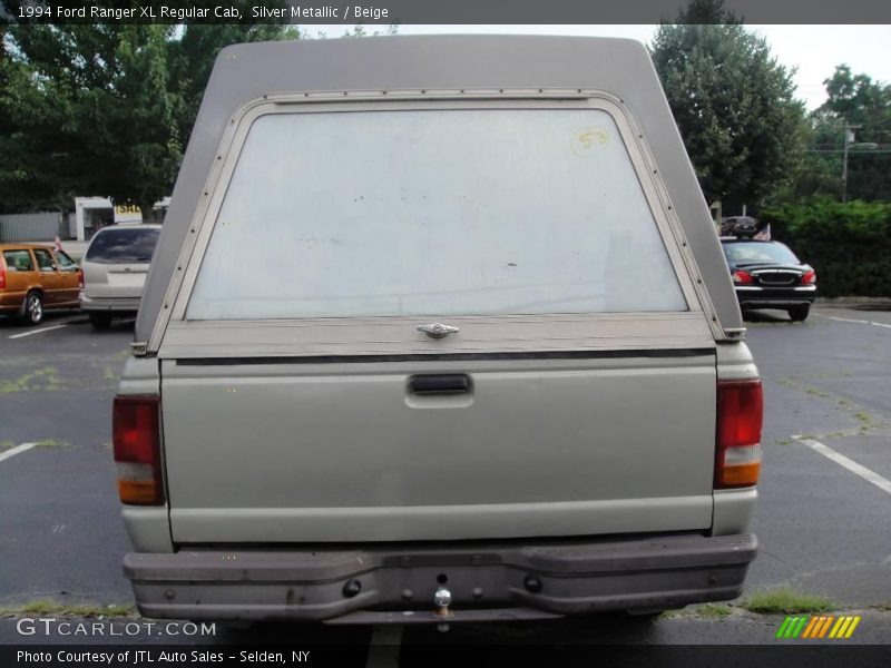 Silver Metallic / Beige 1994 Ford Ranger XL Regular Cab