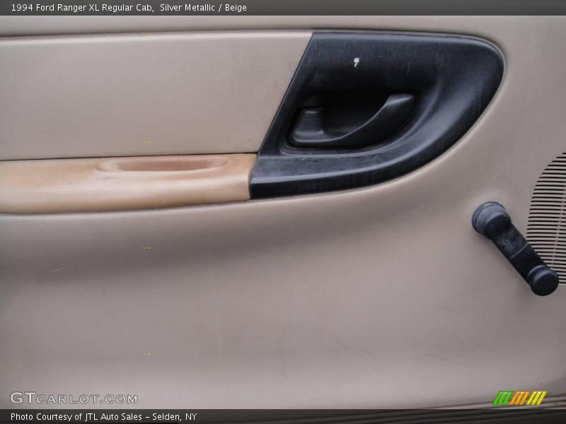 Silver Metallic / Beige 1994 Ford Ranger XL Regular Cab