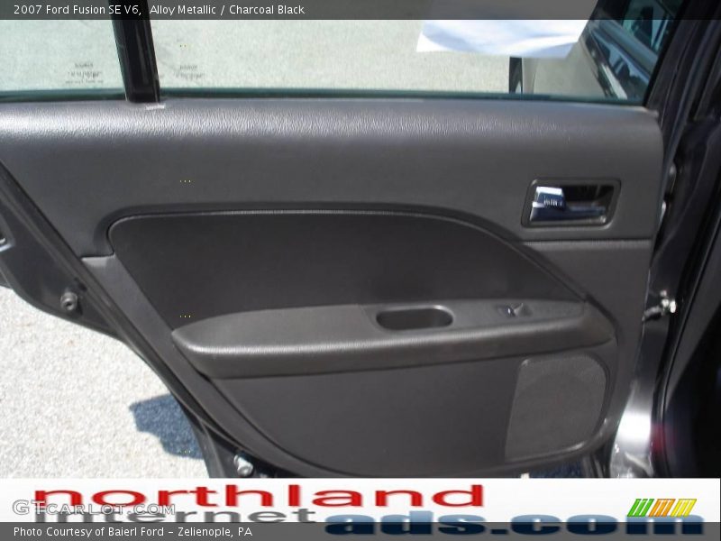 Alloy Metallic / Charcoal Black 2007 Ford Fusion SE V6