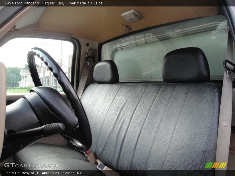 Silver Metallic / Beige 1994 Ford Ranger XL Regular Cab