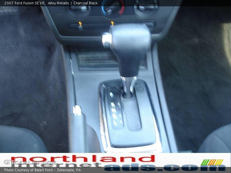 Alloy Metallic / Charcoal Black 2007 Ford Fusion SE V6