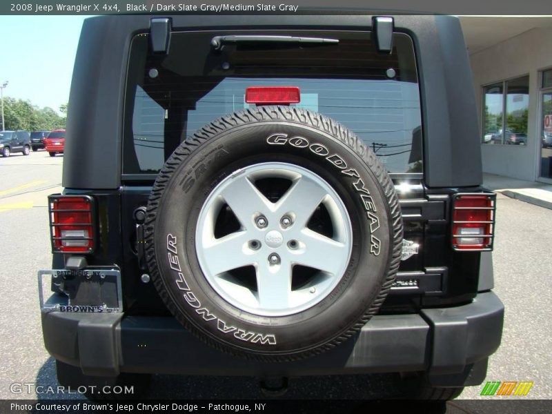 Black / Dark Slate Gray/Medium Slate Gray 2008 Jeep Wrangler X 4x4