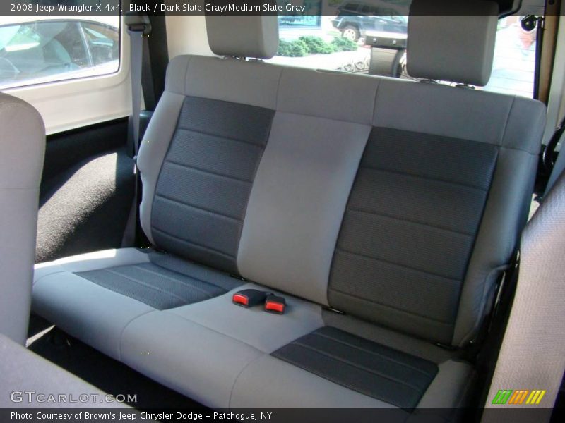 Black / Dark Slate Gray/Medium Slate Gray 2008 Jeep Wrangler X 4x4