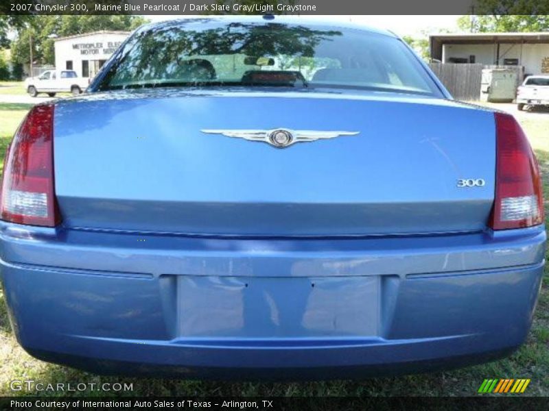 Marine Blue Pearlcoat / Dark Slate Gray/Light Graystone 2007 Chrysler 300