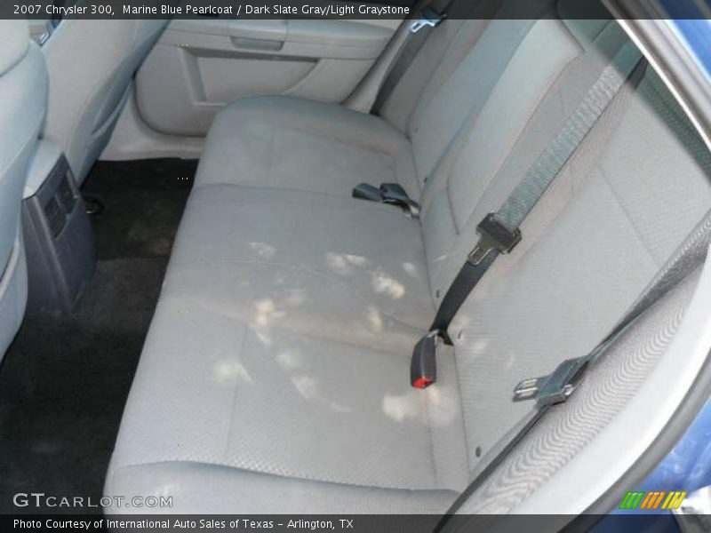 Marine Blue Pearlcoat / Dark Slate Gray/Light Graystone 2007 Chrysler 300