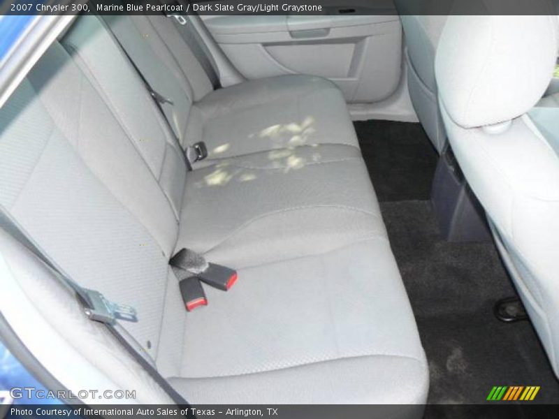 Marine Blue Pearlcoat / Dark Slate Gray/Light Graystone 2007 Chrysler 300