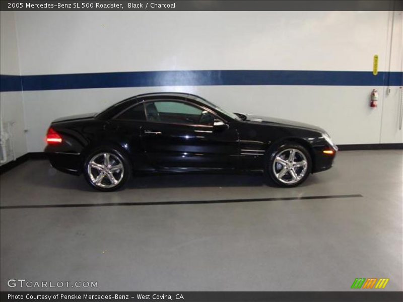 Black / Charcoal 2005 Mercedes-Benz SL 500 Roadster