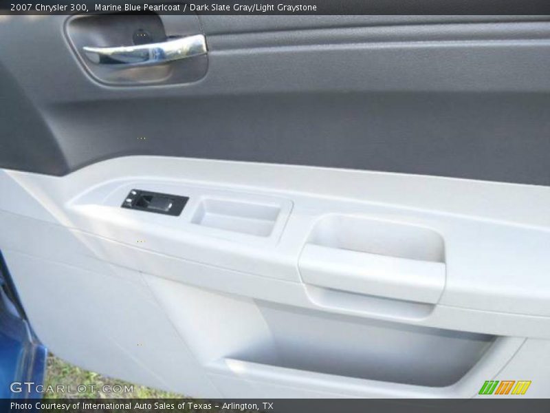Marine Blue Pearlcoat / Dark Slate Gray/Light Graystone 2007 Chrysler 300
