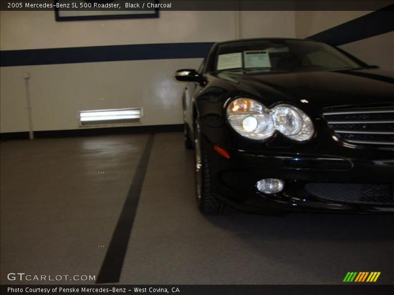 Black / Charcoal 2005 Mercedes-Benz SL 500 Roadster