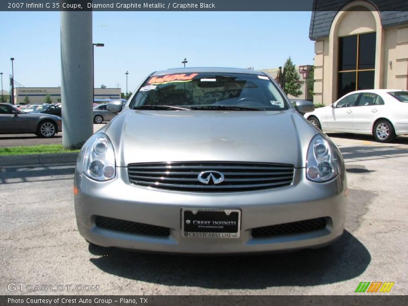 Diamond Graphite Metallic / Graphite Black 2007 Infiniti G 35 Coupe