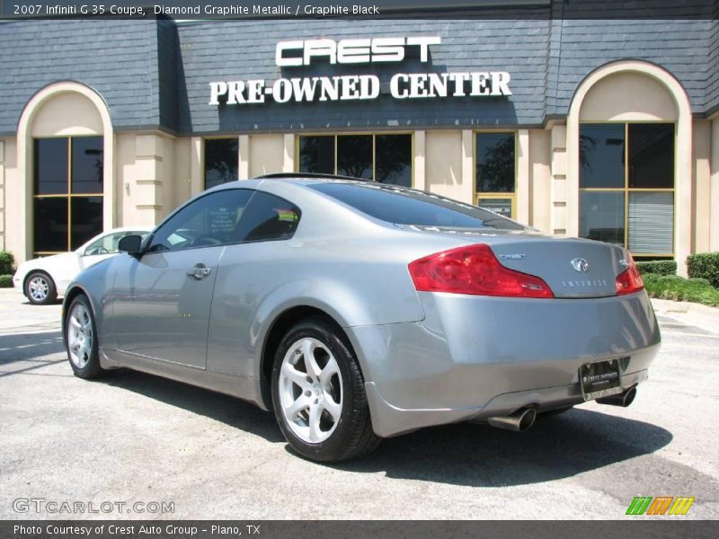 Diamond Graphite Metallic / Graphite Black 2007 Infiniti G 35 Coupe