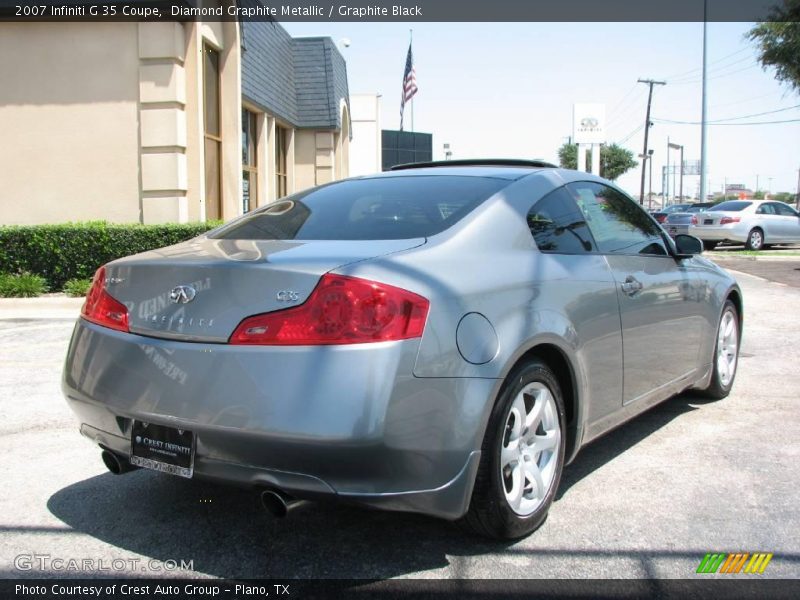 Diamond Graphite Metallic / Graphite Black 2007 Infiniti G 35 Coupe