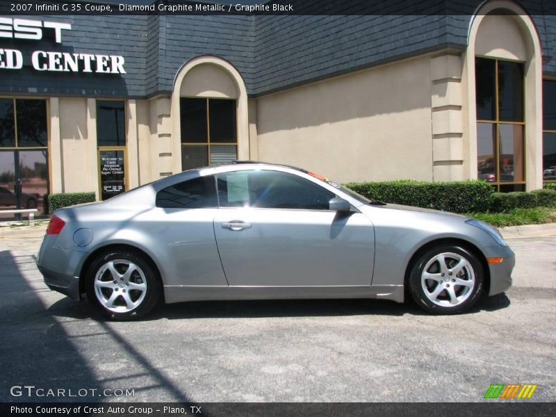 Diamond Graphite Metallic / Graphite Black 2007 Infiniti G 35 Coupe