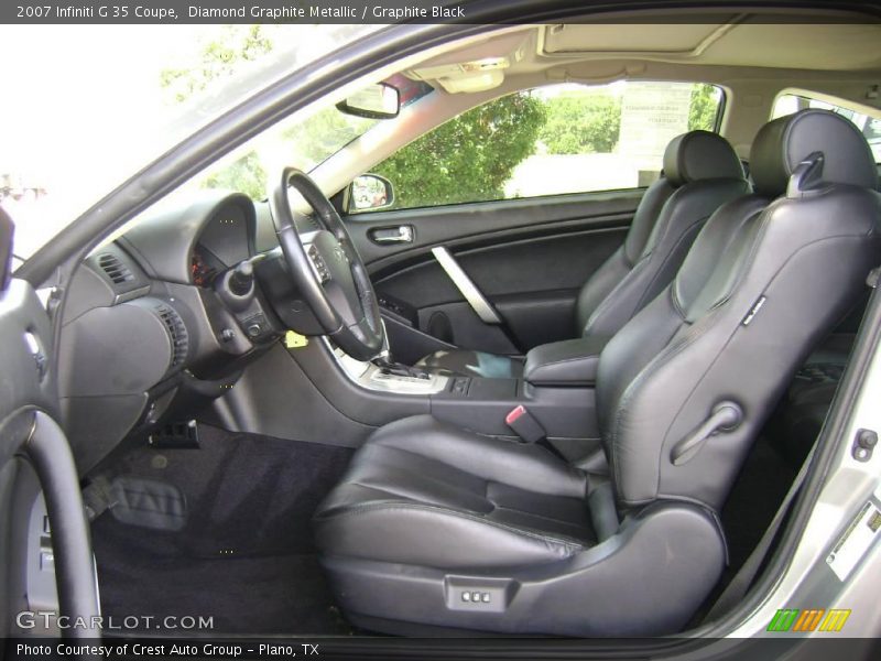 Diamond Graphite Metallic / Graphite Black 2007 Infiniti G 35 Coupe