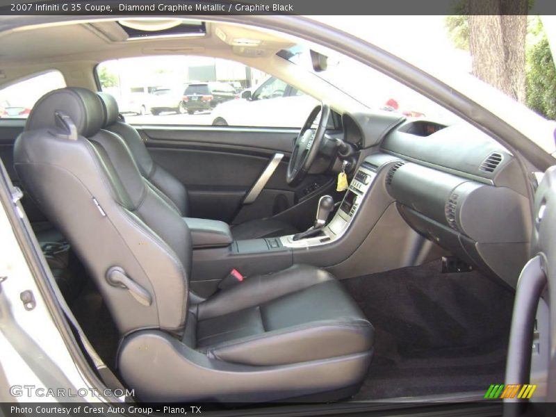 Diamond Graphite Metallic / Graphite Black 2007 Infiniti G 35 Coupe