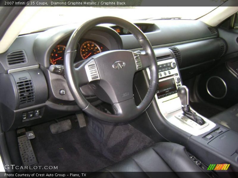 Diamond Graphite Metallic / Graphite Black 2007 Infiniti G 35 Coupe