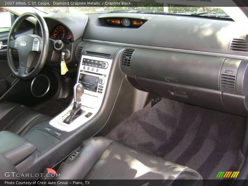 Diamond Graphite Metallic / Graphite Black 2007 Infiniti G 35 Coupe