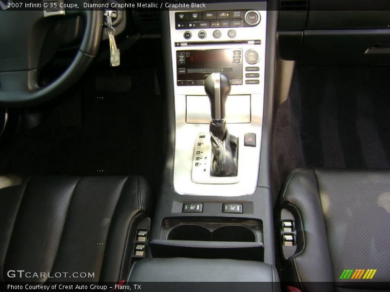 Diamond Graphite Metallic / Graphite Black 2007 Infiniti G 35 Coupe