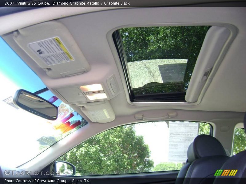 Diamond Graphite Metallic / Graphite Black 2007 Infiniti G 35 Coupe