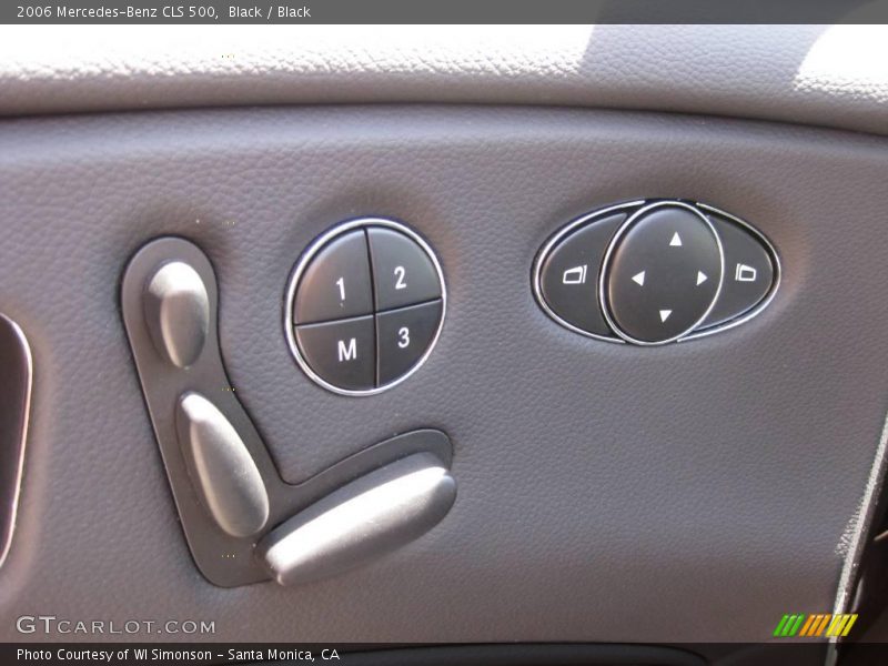 Black / Black 2006 Mercedes-Benz CLS 500